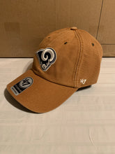 Load image into Gallery viewer, Los Angeles Rams NFL '47 Brand Carhartt Mens Brown Clean Up Adjustable Hat - Casey's Sports Store