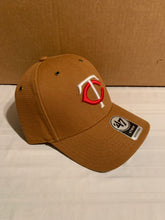 Load image into Gallery viewer, Minnesota Twins MLB '47 Brand Carhartt Mens Brown MVP Adjustable Hat - Casey's Sports Store