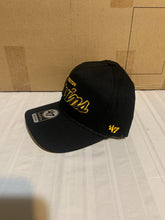 Load image into Gallery viewer, Boston Bruins NHL '47 Brand Black MVP DP Script Adjustable Snapback Hat - Casey's Sports Store