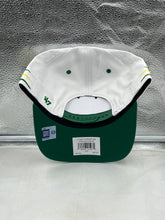 Load image into Gallery viewer, Oregon Ducks NCAA &#39;47 Brand White Diamond Hitch Snapback Adjustable Hat side view
