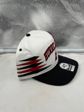 Load image into Gallery viewer, Back view of the Carolina Hurricanes NHL '47 Brand White Diamond Hitch Adjustable Snapback Hat, featuring the adjustable snapback for a perfect fit.
