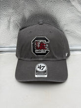 Load image into Gallery viewer, South Carolina Gamecocks NCAA '47 Brand Gray Clean Up Adjustable Hat
