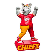 Load image into Gallery viewer, Kansas City Chiefs NFL 12" Mascot Figurine Evergreen Enterprises Brand - A detailed view showcasing the Kansas City Chiefs Figurine in vibrant colors, perfect for NFL fans.
