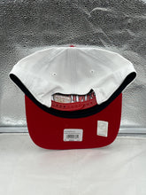 Load image into Gallery viewer, Back view of Florida Panthers NHL &#39;47 Brand White Two Tone Wave Hitch Adjustable Snapback Hat featuring adjustable snapback closure for a customized fit.
