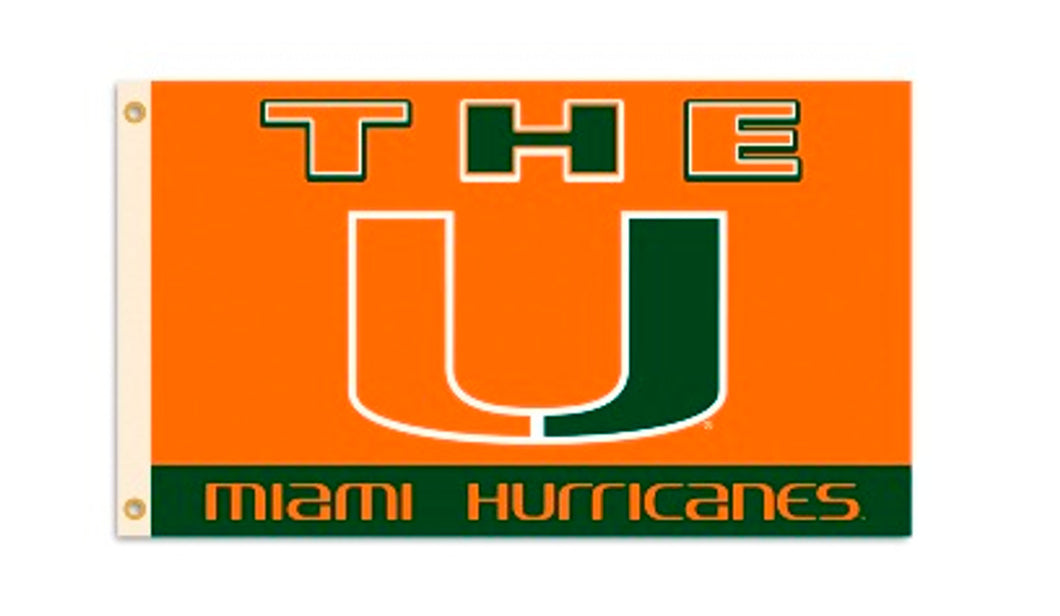 Miami Hurricanes NCAA 3' x 5' 