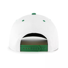 Load image into Gallery viewer, Philadelphia Eagles NFL '47 Throwback White Hitch Rope Snapback Adjustable Hat on a mannequin, ideal for fans of the Philadelphia Eagles hat.
