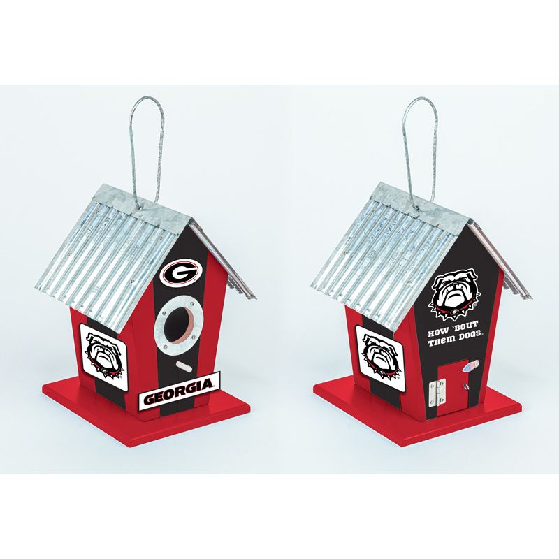 Georgia Bulldogs NCAA Bird House Hanna’s Handiwork’s