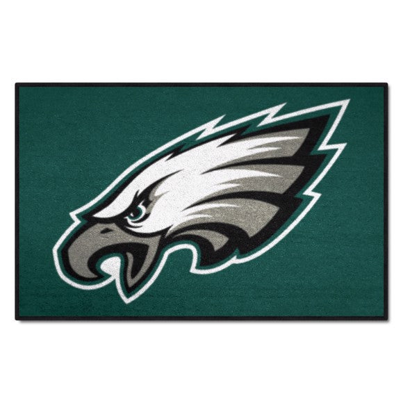 Philadelphia Eagles NFL Green Starter Mat Rug 19” X 30” Fanmats - Casey's Sports Store