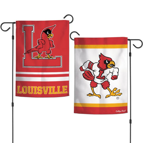 Louisville Cardinals NCAA Double Sided Garden Flag 12