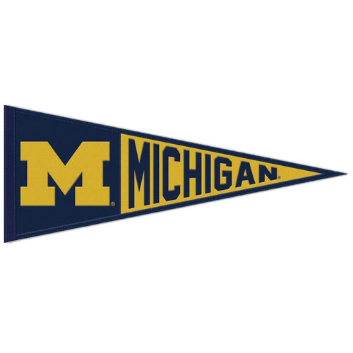Michigan Wolverines NCAA Embroidered Wool 13