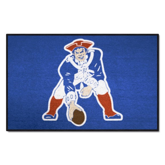 New England Patriots NFL Throwback Starter Mat Rug 19” X 30” Fanmats - Casey's Sports Store