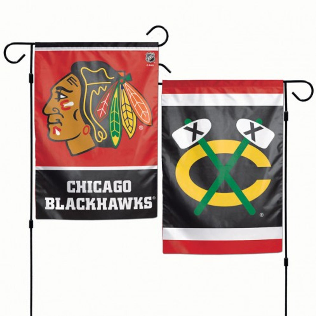 Chicago Blackhawks NHL Double Sided Garden Flag 12