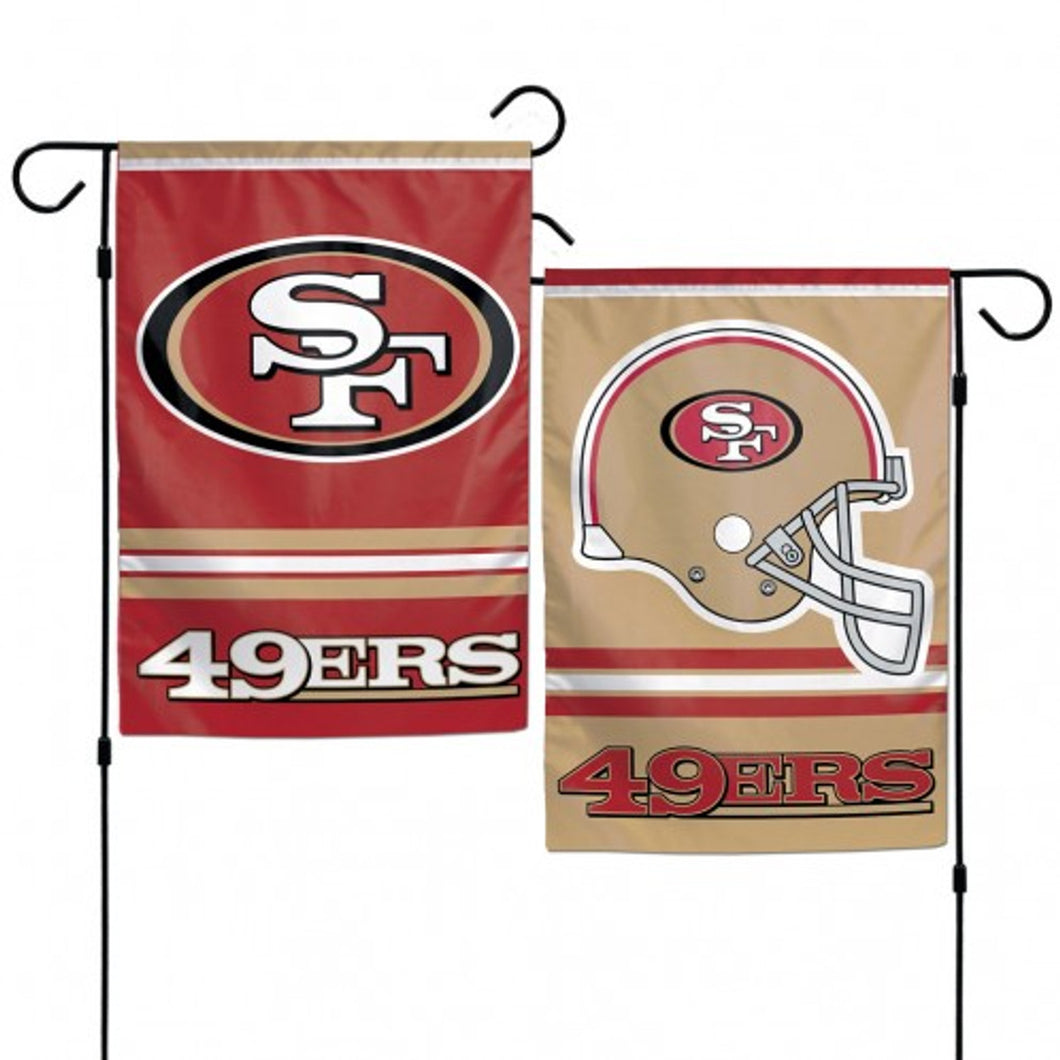 San Francisco 49ers NFL Double Sided Garden Flag 12