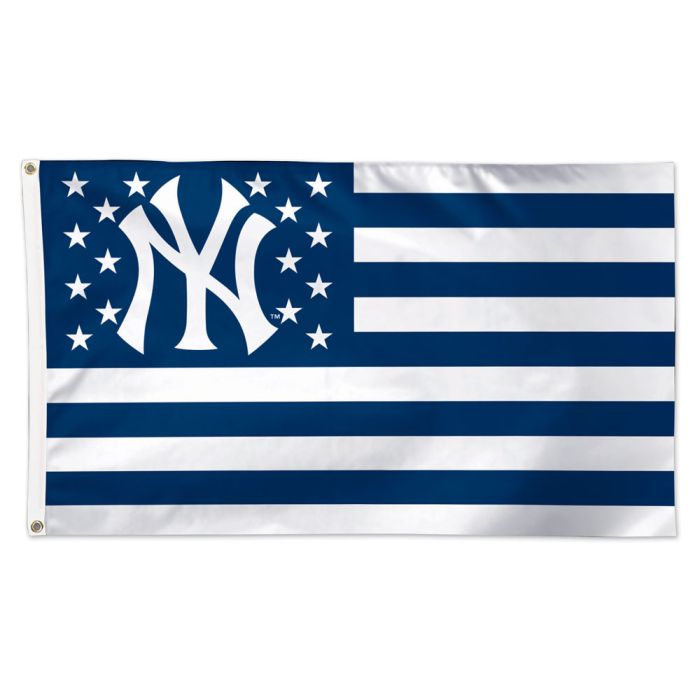 New York Yankees MLB Multi-Color Patriotic Deluxe 3' x 5' Flag Wincraft