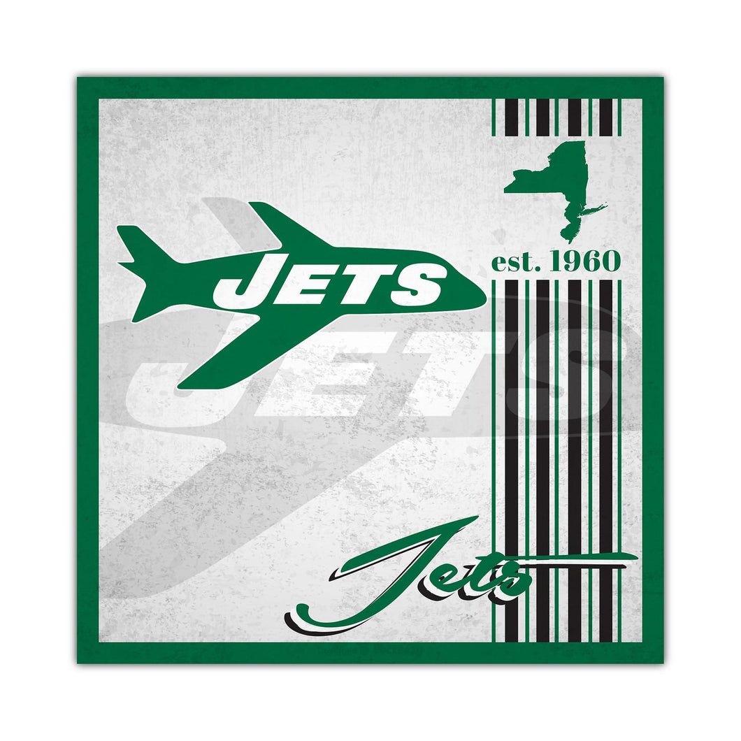 New York Jets NFL Fan Creations Throwback 10