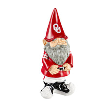 Load image into Gallery viewer, Oklahoma Sooners NCAA 11&quot; Tall Garden Gnome Evergreen Enterprises - Casey&#39;s Sports Store
