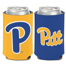 Load image into Gallery viewer, Pitt Panthers NCAA 2-Sided Koozies Coozies Can Cooler from Wincraft, featuring vibrant colors and official logo, perfect for keeping drinks cold while supporting your team.
