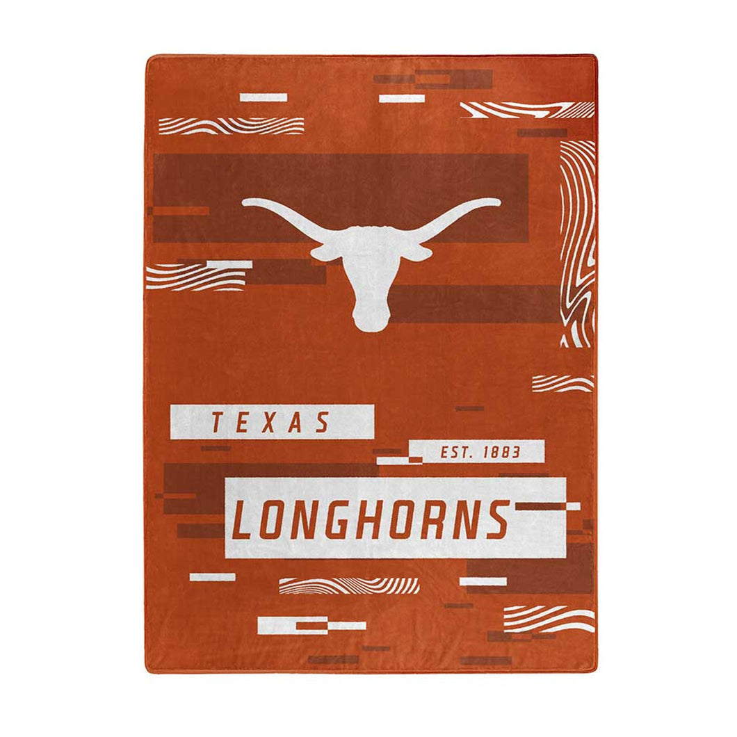 Texas Longhorns NCAA 60 x 80 Plush Throw Blanket Northwest Company - Casey's Sports Store