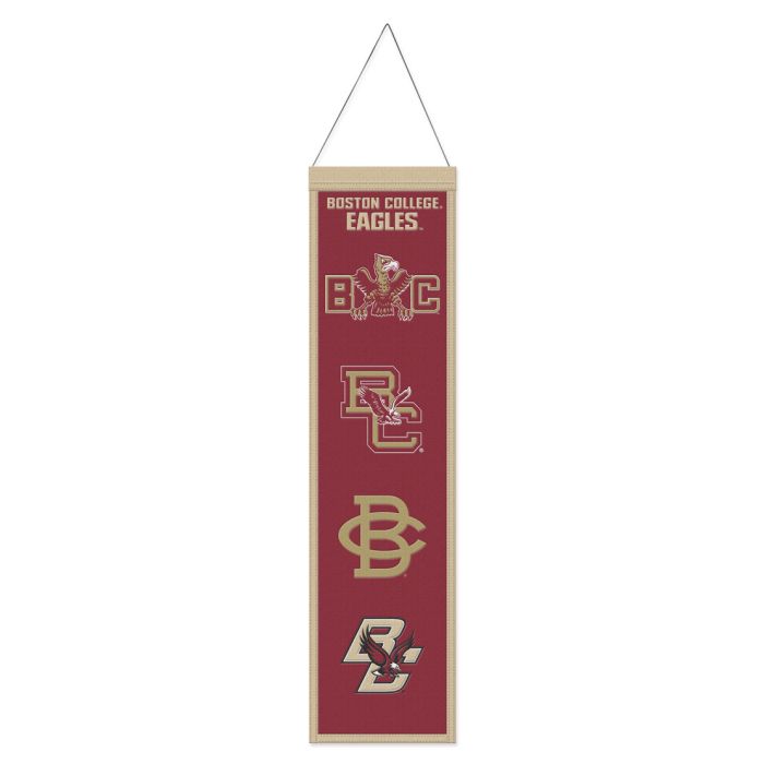 Boston College Eagles NCAA Heritage Banner Embroidered Wool 8