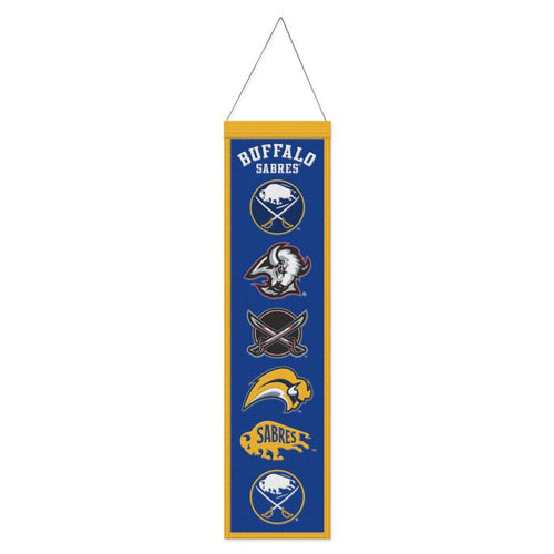 Buffalo Sabres  NHL Heritage Banner Embroidered Wool 8