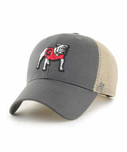 Load image into Gallery viewer, Georgia Bulldogs NCAA '47 Brand Gray Mesh MVP Adjustable Hat Cap

