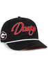 Georgia Bulldogs NCAA '47 Brand Script Black Rope Hitch Adjustable Snapback Hat featuring team logo, perfect for fans of Georgia Bulldogs hat.