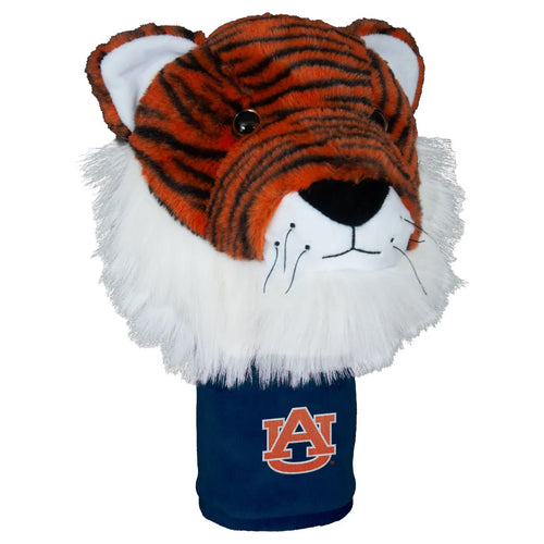 Auburn Tigers NCAA Team Mascot Golf Driver Head Cover by WinCraft, showcasing the vibrant team colors and iconic mascot design to protect golf drivers while expressing team spirit.