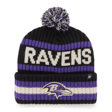 Load image into Gallery viewer, Baltimore Ravens NFL &#39;47 Brand Winter Beanie Knit Ski Cap Hat - Casey&#39;s Sports Store
