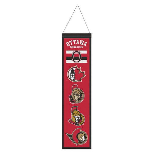 Ottawa Senators NHL Heritage Banner Embroidered Wool 8
