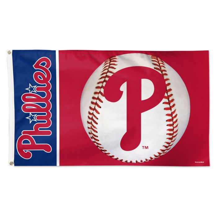 Philadelphia Phillies MLB Red Deluxe 3' x 5' Flag Wincraft