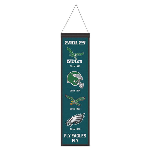 Philadelphia Eagles NFL Heritage Banner Embroidered Wool 8