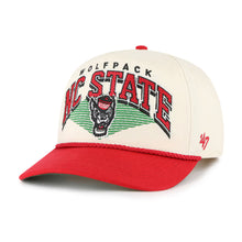Load image into Gallery viewer, NC State Wolfpack NCAA '47 Brand Natural TT Rope Hitch Adjustable Snapback Hat
