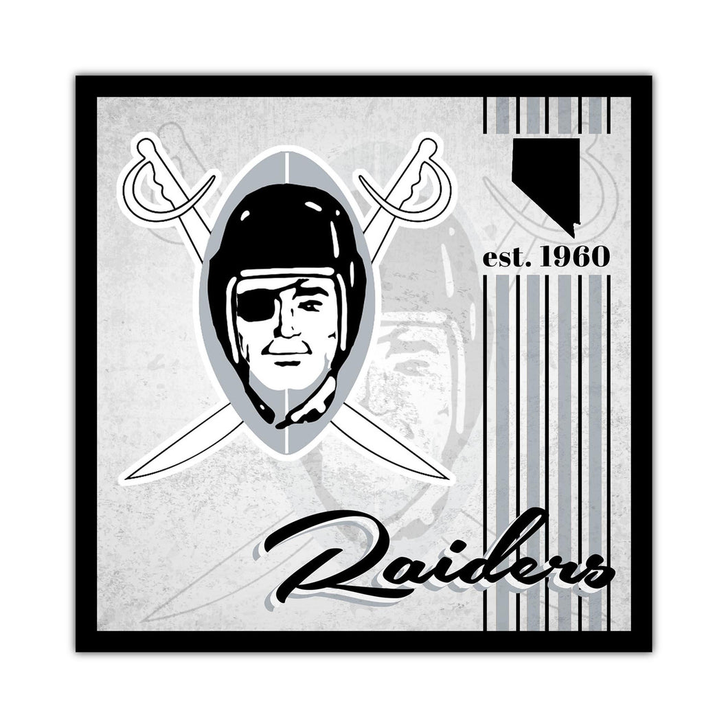 Las Vegas Raiders NFL Fan Creations Throwback 10