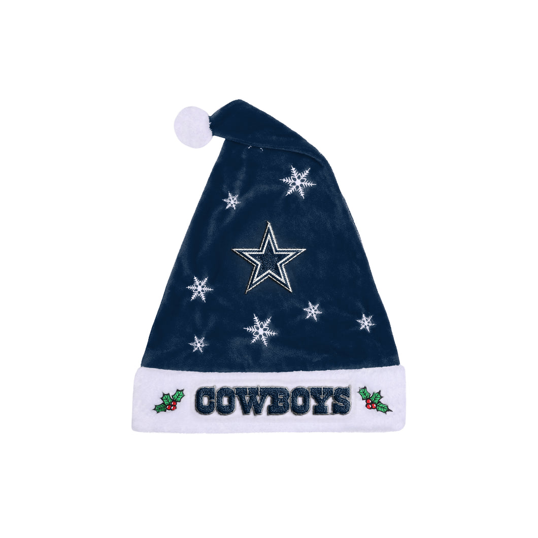 Dallas Cowboys NFL Santa Hat Forever Collectibles - Casey's Sports Store