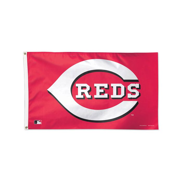 Cincinnati Reds MLB Red Deluxe 3' x 5' Flag Wincraft