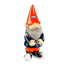 Load image into Gallery viewer, Denver Broncos NFL Garden Gnome 11&quot; Tall Evergreen Enterprises - Casey&#39;s Sports Store
