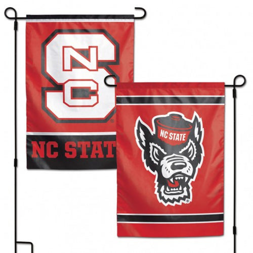 NC State Wolfpack NCAA Double Sided Garden Flag 12