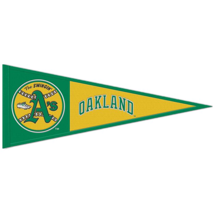 Oakland Athletics Throwback MLB Embroidered Wool 13