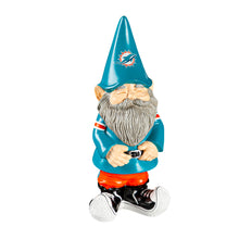 Load image into Gallery viewer, Miami Dolphins NFL Garden Gnome 11&quot; Tall Evergreen Enterprises - Casey&#39;s Sports Store
