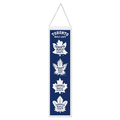 Toronto Maple Leafs NHL Heritage Banner Embroidered Wool 8