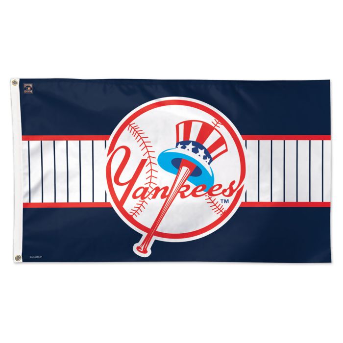 New York Yankees MLB Throwback Blue Deluxe 3' x 5' Flag Wincraft