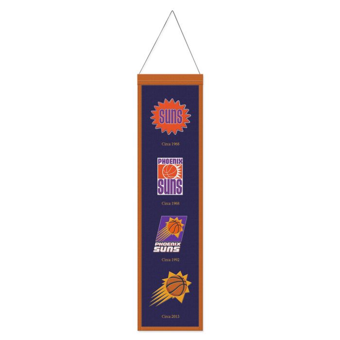 Phoenix Suns NBA Heritage Banner Embroidered Wool 8