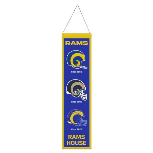 Los Angeles Rams NFL Heritage Banner Embroidered Wool 8