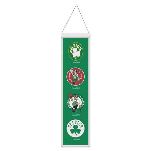 Boston Celtics NBA Heritage Banner Embroidered Wool 8