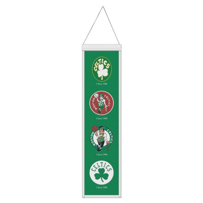 Boston Celtics NBA Heritage Banner Embroidered Wool 8