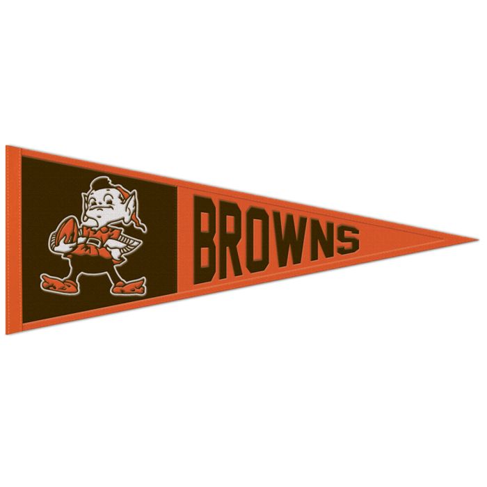 Cleveland Browns Throwback NFL Embroidered Wool 13