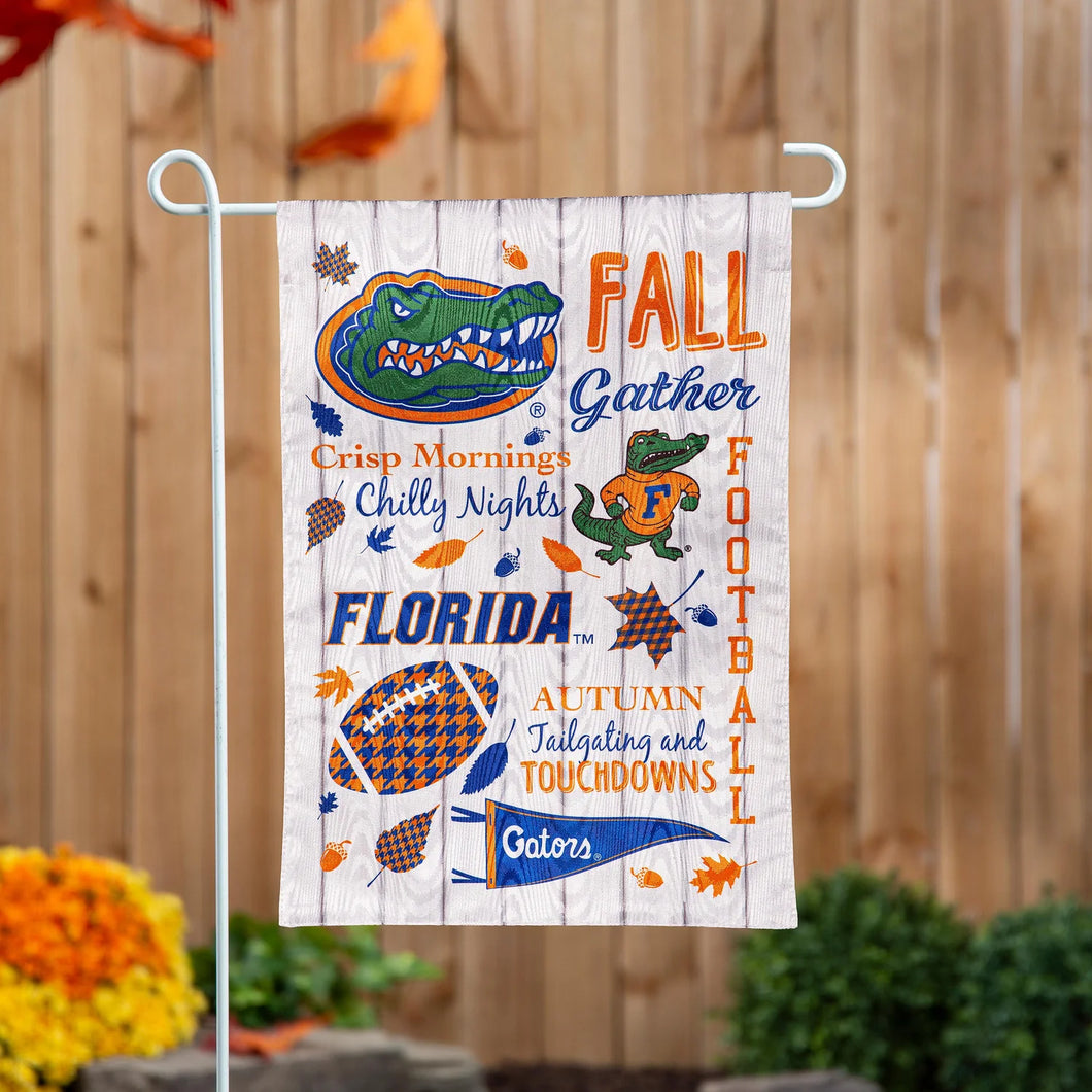 Florida Gators NCAA Double Sided Garden Flag 12.5