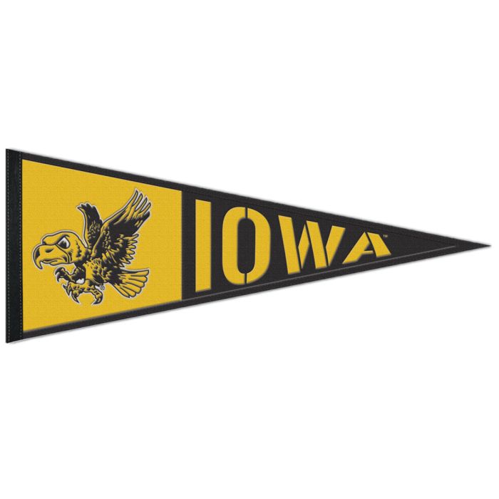 Iowa Hawkeyes NCAA Throwback Embroidered Wool 13