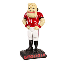 Load image into Gallery viewer, Georgia Bulldogs NCAA 12" Garden Mascot Figurine displaying the team spirit of the University of Georgia, crafted by Evergreen Enterprises.
