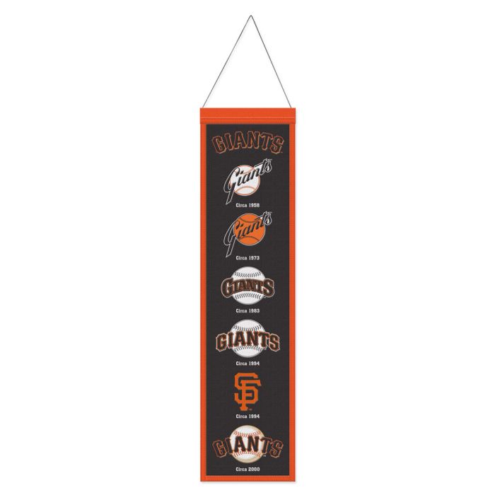 San Francisco Giants MLB Heritage Banner Embroidered Wool 8
